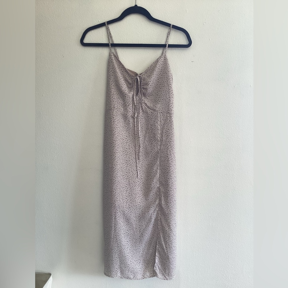 Spaghetti Strap Patterned Dress